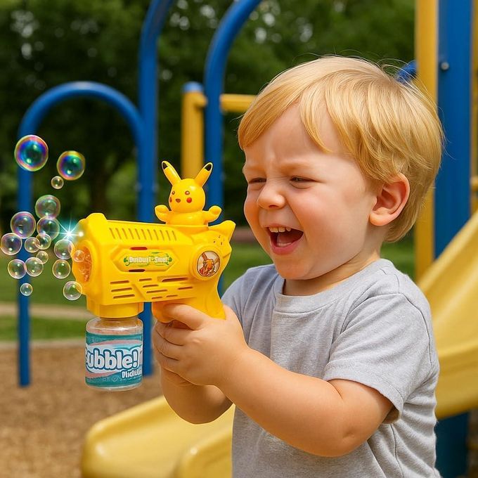 Cartoon Bubble Gun