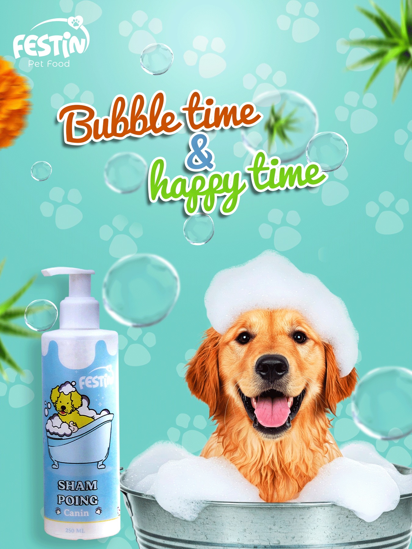 Shampoing Canin FESTIN 250 ML