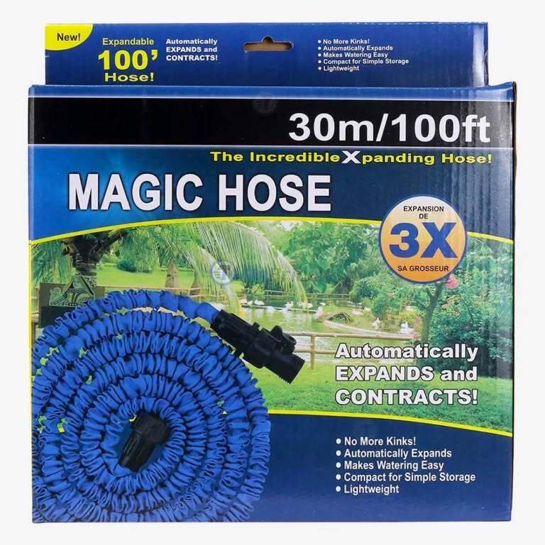 Magic Hose Tuyau d’Arrosage Extensible – 30m