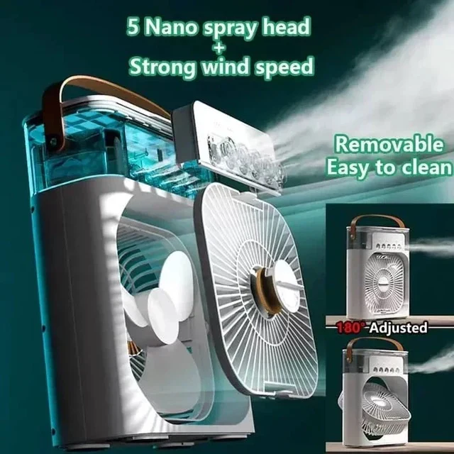Mini ventilateur portable – المروحة الصغيرة للتبريد