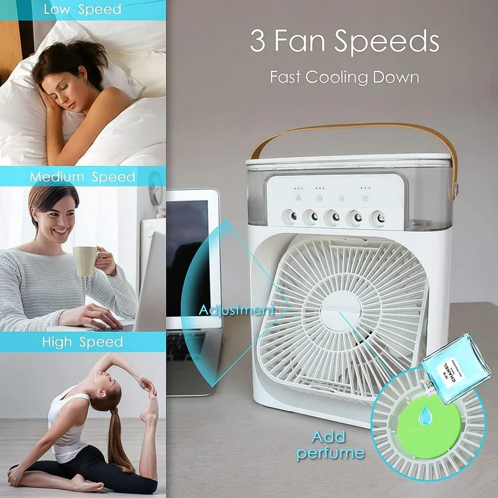 Mini ventilateur portable – المروحة الصغيرة للتبريد
