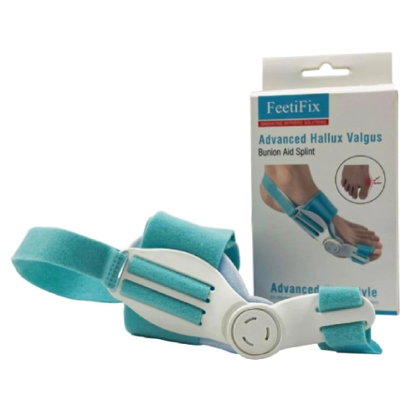 Orthèse Correctrice d’Orteil Hallux Valgus Ajustable FeetiFix